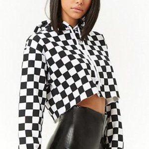 Forever 21 cropped hoodie